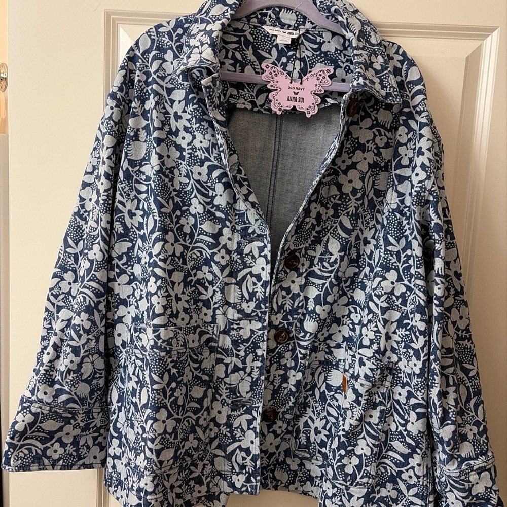 Floral Chore Coat